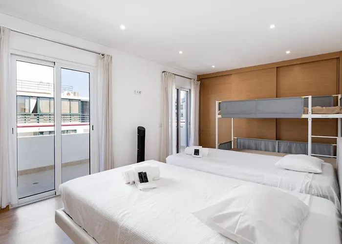 Centralgarve - Beachfront With Pool Penthouse Appartement