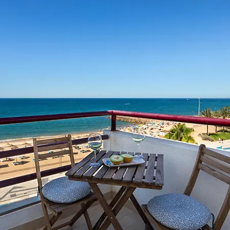 Centralgarve - Beachfront With Pool Penthouse Appartement Quarteira