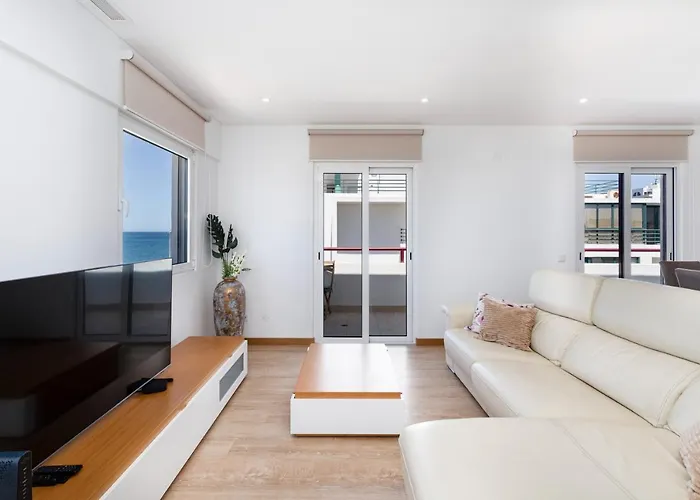 Centralgarve - Beachfront With Pool Penthouse 公寓 奎特里拉