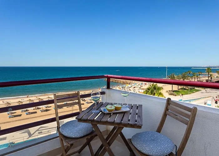 Centralgarve - Beachfront With Pool Penthouse 公寓 奎特里拉